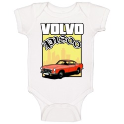 Red 1961 Volvo P1800 Grand Theft Auto Gta Car Baby One Piece