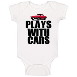 Red 1962 Chevrolet Corvette Plays With Cars Cool Car Baby One Piece
