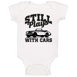 1959 Austin Healey 3000 Still Plays With Cars Cool Car Baby One Piece 1959 Austin Healey 3000 Still Plays With Cars Cool Car Baby One Piece