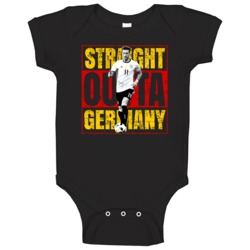 Marco Reus Straight Outta Germany Flag Euro Cup Soccer Baby One Piece Marco Reus Straight Outta Germany Flag Euro Cup Soccer Baby One Piece