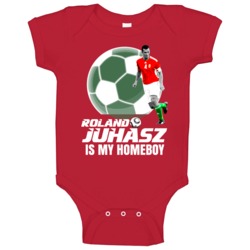 Roland Juhasz Is My Homeboy Hungary Flag Euro Cup Soccer Baby One Piec Roland Juhasz Is My Homeboy Hungary Flag Euro Cup Soccer Baby One Piec