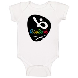 Rio 2016 Trampoline Olympic Games Sport Event Symbol Baby One Piece Rio 2016 Trampoline Olympic Games Sport Event Symbol Baby One Piece
