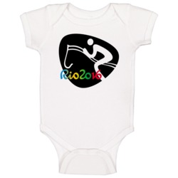 Rio 2016 Equestrian Eventing Olympic Games Sport Event Symbol Baby One Rio 2016 Equestrian Eventing Olympic Games Sport Event Symbol Baby One