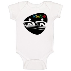 Rio 2016 Rowing Olympic Games Sport Event Symbol Baby One Piece Rio 2016 Rowing Olympic Games Sport Event Symbol Baby One Piece