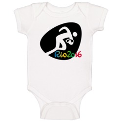 Rio 2016 Rugby Olympic Games Sport Event Symbol Baby One Piece Rio 2016 Rugby Olympic Games Sport Event Symbol Baby One Piece