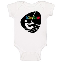 Rio 2016 Sailing Olympic Games Sport Event Symbol Baby One Piece Rio 2016 Sailing Olympic Games Sport Event Symbol Baby One Piece