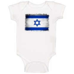 Israel Grunge Flag Country Support Olympic Games Fan Baby One Piece Israel Grunge Flag Country Support Olympic Games Fan Baby One Piece