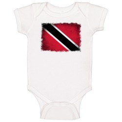 Trinidad And Tobago Grunge Flag Country Support Olympic Games Fan Baby Trinidad And Tobago Grunge Flag Country Support Olympic Games Fan Baby