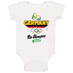 Germany Rio 2016 Summer Olympic Games Sports Fan Baby One Piece Germany Rio 2016 Summer Olympic Games Sports Fan Baby One Piece