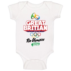 Great Britian Rio 2016 Summer Olympic Games Sports Fan Baby One Piece Great Britian Rio 2016 Summer Olympic Games Sports Fan Baby One Piece