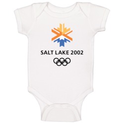 Salt Lake City Winter 2002 Olympics Retro Logo World Olympiad Event Ba Salt Lake City Winter 2002 Olympics Retro Logo World Olympiad Event Ba