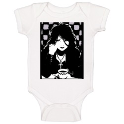 Death Sandman Neil Gaiman Comic Goth Baby One Piece Death Sandman Neil Gaiman Comic Goth Baby One Piece