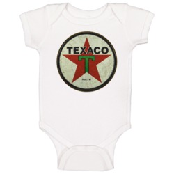 Texaco Claasic Gasoline Logo Baby One Piece