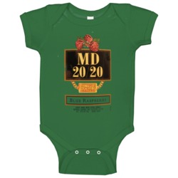 Mad Dog Classic Beer Logo Baby One Piece Mad Dog Classic Beer Logo Baby One Piece