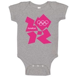 London Summer 2012 Olympics Logo World Olympiad Fan Baby One Piece London Summer 2012 Olympics Logo World Olympiad Fan Baby One Piece
