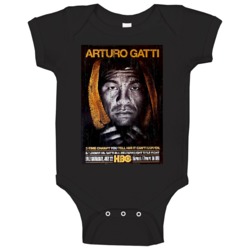 Arturo Gatti 3 Time Champ Boxing Poster Baby One Piece Arturo Gatti 3 Time Champ Boxing Poster Baby One Piece