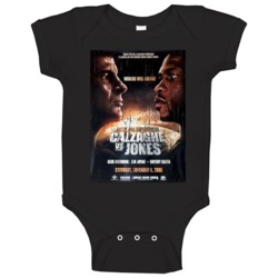 Calzaghe Vs Jones Boxing Poster Baby One Piece Calzaghe Vs Jones Boxing Poster Baby One Piece