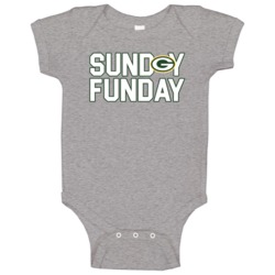 Green Bay Football Sunday Funday Team Division League Fan Baby One Pie Green Bay Football Sunday Funday Team Division League Fan Baby One Pie