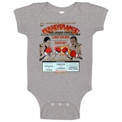 Perseverance Larry Holmes Vs David Bey 1985 Classic Boxig Poster Baby Perseverance Larry Holmes Vs David Bey 1985 Classic Boxig Poster Baby