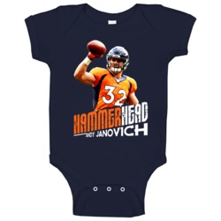 Hammerhead Andy Janovich Denver Football Rookie Player Fan Baby One Pi Hammerhead Andy Janovich Denver Football Rookie Player Fan Baby One Pi
