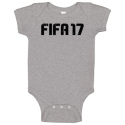 Fifa 17 Soccer Football Futball Video Game Fan Sports Geek Baby One Pi Fifa 17 Soccer Football Futball Video Game Fan Sports Geek Baby One Pi