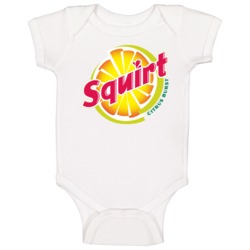 Squirt Soda Pop Logo Baby One Piece Squirt Soda Pop Logo Baby One Piece