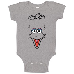 Big Bird Face Sesame Street Tv Character Simple Halloween Costume Baby Big Bird Face Sesame Street Tv Character Simple Halloween Costume Baby