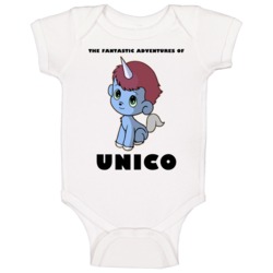 The Fantastic Adventures Of Unico Old Anime Movie Baby One Piece