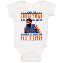 Kyle O'quinn Boogeyman Checks Closet Ny New York Basketball Player Fan