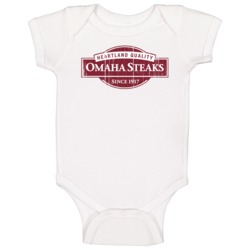 Omaha Steaks 1917 Logo Popular Steak Brand Food Fan Gift Baby One Piec Omaha Steaks 1917 Logo Popular Steak Brand Food Fan Gift Baby One Piec
