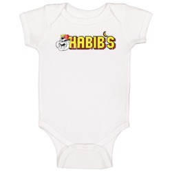 Habibs Logo Brands Of The World Popular Food Fan Gift Baby One Piece Habibs Logo Brands Of The World Popular Food Fan Gift Baby One Piece