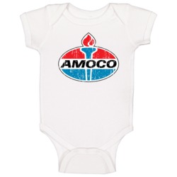Amoco Automobile Car Parts Cool Brand Logo Emblem Baby One Piece Amoco Automobile Car Parts Cool Brand Logo Emblem Baby One Piece