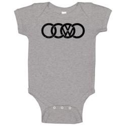Audi Volkswagen Mashup Automobile Car Parts Cool Distressed Style Bran Audi Volkswagen Mashup Automobile Car Parts Cool Distressed Style Bran