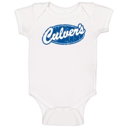 Culvers Logo Popular Burger Restaurant Food Fan Gift Baby One Piece Culvers Logo Popular Burger Restaurant Food Fan Gift Baby One Piece
