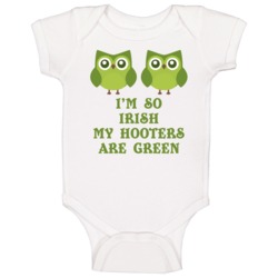 I'm So Irish My Hooters Are Green St Patrick's Day Template Baby One P I'm So Irish My Hooters Are Green St Patrick's Day Template Baby One P
