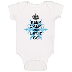 Keep Calm And Let It Go Popular Frozen Movie Parody Fan Gift Baby One Keep Calm And Let It Go Popular Frozen Movie Parody Fan Gift Baby One