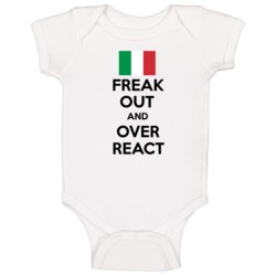 Freak Out And Over React Italian Background Italy Culture Flag Funny P Freak Out And Over React Italian Background Italy Culture Flag Funny P