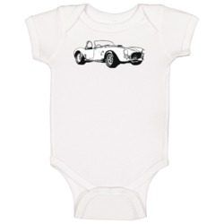 1966 Ac Cobra 427 B And W Vintage Car Lover Driver Fan Gift Baby One P 1966 Ac Cobra 427 B And W Vintage Car Lover Driver Fan Gift Baby One P