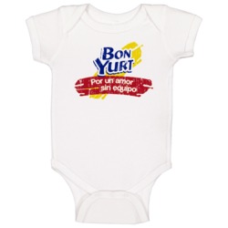 Bon Yurt Logo Popular Cereal On The Go Food Gift Baby One Piece Bon Yurt Logo Popular Cereal On The Go Food Gift Baby One Piece