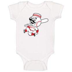 Cincinnati Redlegs Old Mlb Logo Baby One Piece Cincinnati Redlegs Old Mlb Logo Baby One Piece