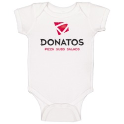 Donato's Cool Popular Food Drink Restaurant Brand Logo Gift Baby One P Donato's Cool Popular Food Drink Restaurant Brand Logo Gift Baby One P