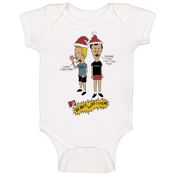 1993 Mtv Beavis And Butthead Christmas Special T Shirts Baby One Piec 1993 Mtv Beavis And Butthead Christmas Special T Shirts Baby One Piec