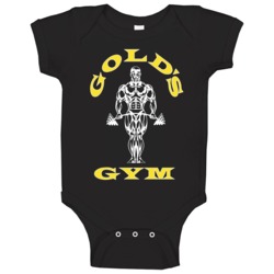 Gold Gym Workout Fitness Baby One Piece