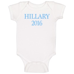Hillary 2016 Baby Onsie Baby One Piece Hillary 2016 Baby Onsie Baby One Piece