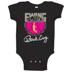 Patrick Ewing Graphic Baby One Piece Patrick Ewing Graphic Baby One Piece