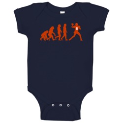 Mike Glennon Evolution Style Chicago Football Fan Baby One Piece Mike Glennon Evolution Style Chicago Football Fan Baby One Piece