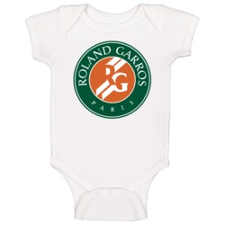 Roland Garros Paris France French Open Tennis Tournament Logo Baby One Roland Garros Paris France French Open Tennis Tournament Logo Baby One