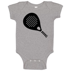 Padel Sport Hobby Logo Athlete Club Baby One Piece Padel Sport Hobby Logo Athlete Club Baby One Piece