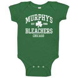 Murphy's Bleachers Chicago Retro Logo Ozark Tv Show Fan Baby One Piece Murphy's Bleachers Chicago Retro Logo Ozark Tv Show Fan Baby One Piece