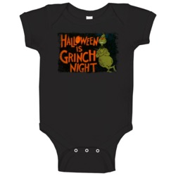 Halloween Is Grinch Night Scary Movie Halloween Baby One Piece Halloween Is Grinch Night Scary Movie Halloween Baby One Piece